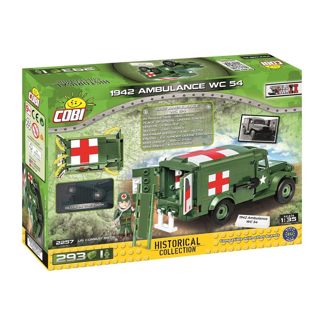 Cobi  Historical Collection Dodge WC-54 Krankenwagen (2257) 
