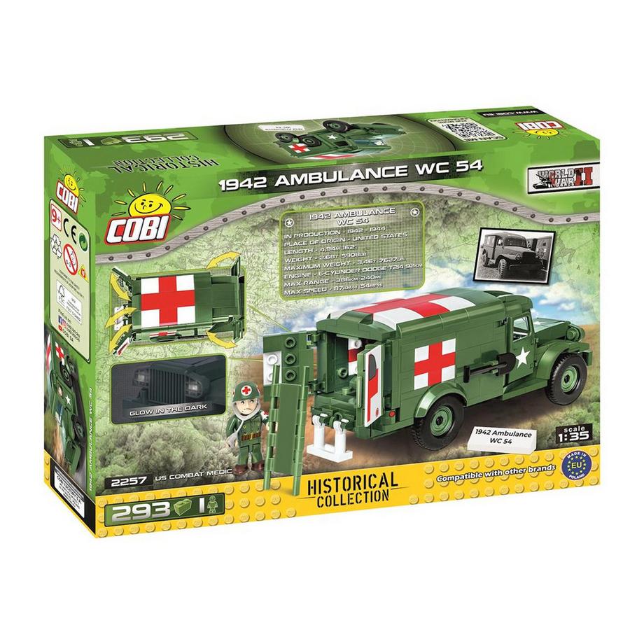 Cobi  Historical Collection Dodge WC-54 Krankenwagen (2257) 