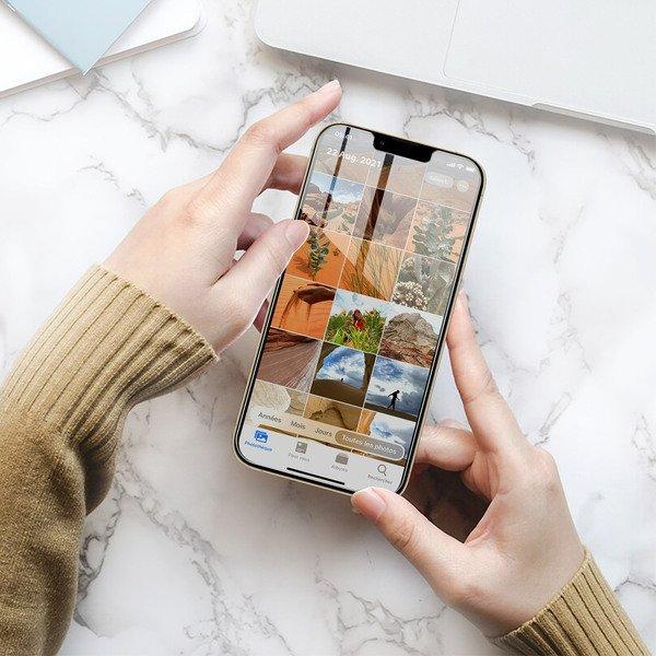 Avizar  Verre trempé iPhone 13 Pro Biseautés 
