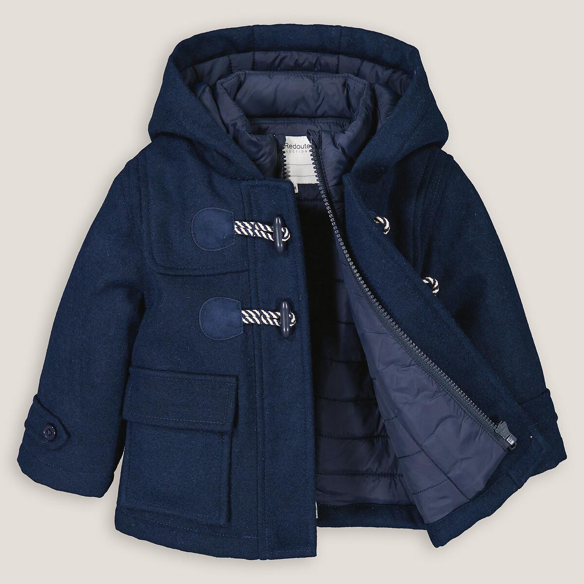 La Redoute Collections  Duffle-coat à capuche doublé doudoune 