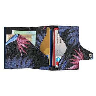 Tru Virtu CLICK & slide Strelitzia & Fern Brieftasche  