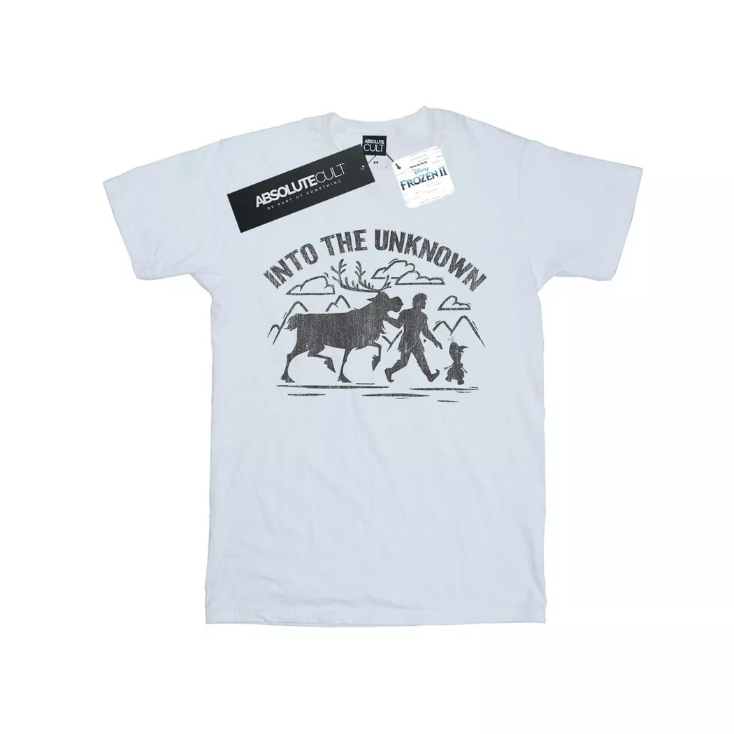Disney - Frozen 2 Into The Unknown TShirt, für Damen, Weiss, Größe XL