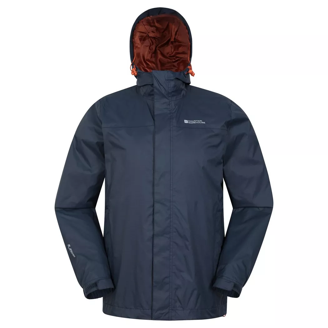 Mountain Warehouse - Torrent Jacke, wasserfest, für Herren, Dunkelblau, Größe S