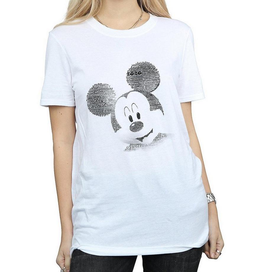 Disney Mickey Mouse Word Art T-Shirt  