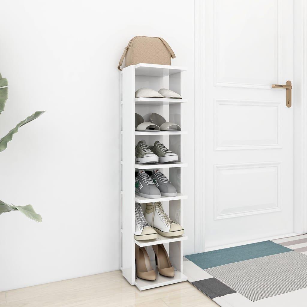 VidaXL Armoire à chaussures bois d'ingénierie  