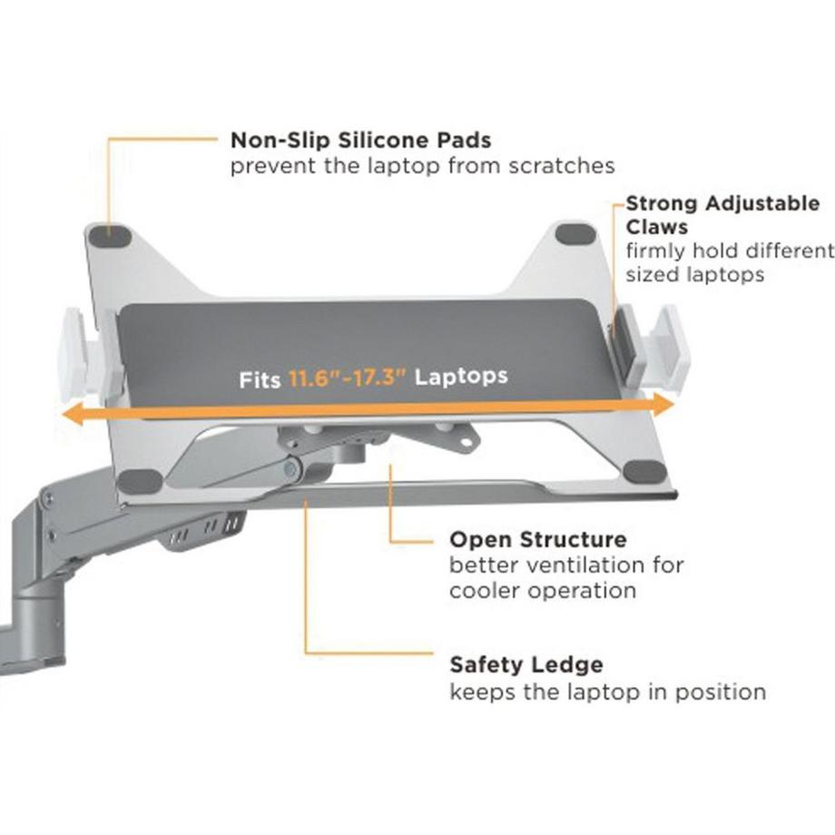 Value  Universal Notebook-/Tablet-Halterung, VESA kompatibel, flexibel 