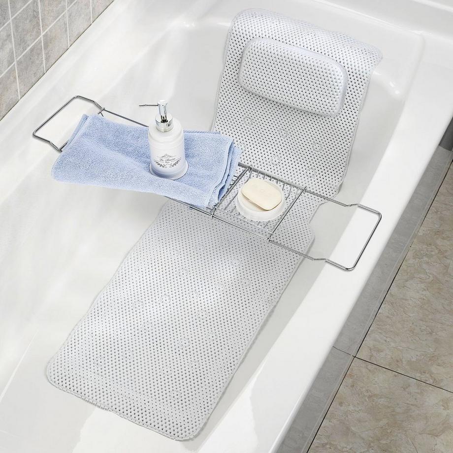 diaqua Badewannenablage ausziehbar, verchromt  