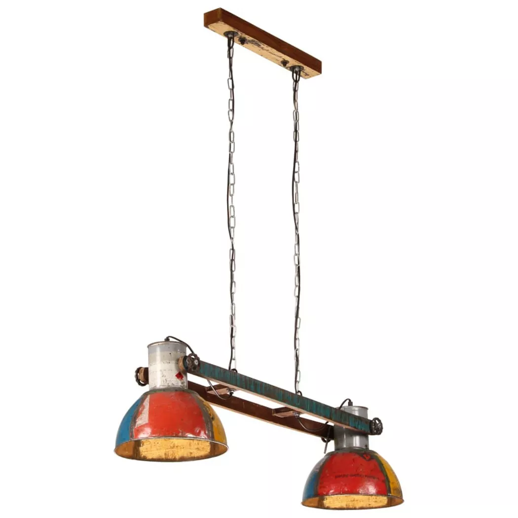 VidaXL – Hängelampe eisen, One Size, Multicolor