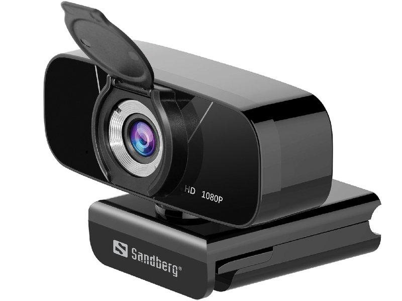 Sandberg  134-15 Webcam 2 MP 1920 x 1080 Pixel USB 2.0 Schwarz 