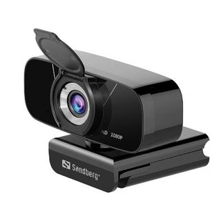 Sandberg  134-15 Webcam 2 MP 1920 x 1080 Pixel USB 2.0 Schwarz 