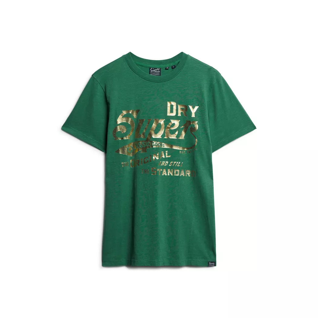 Superdry - t-shirt workwear, für Herren, Grün, Größe S