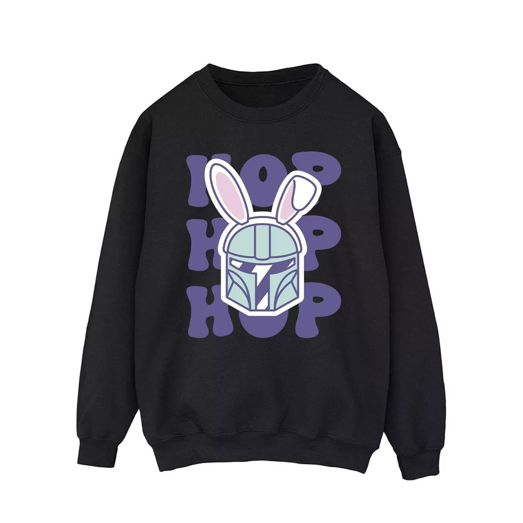 STAR WARS - The Mandalorian Hop Into Easter Sweatshirt, für Herren, Schwarz, Größe S