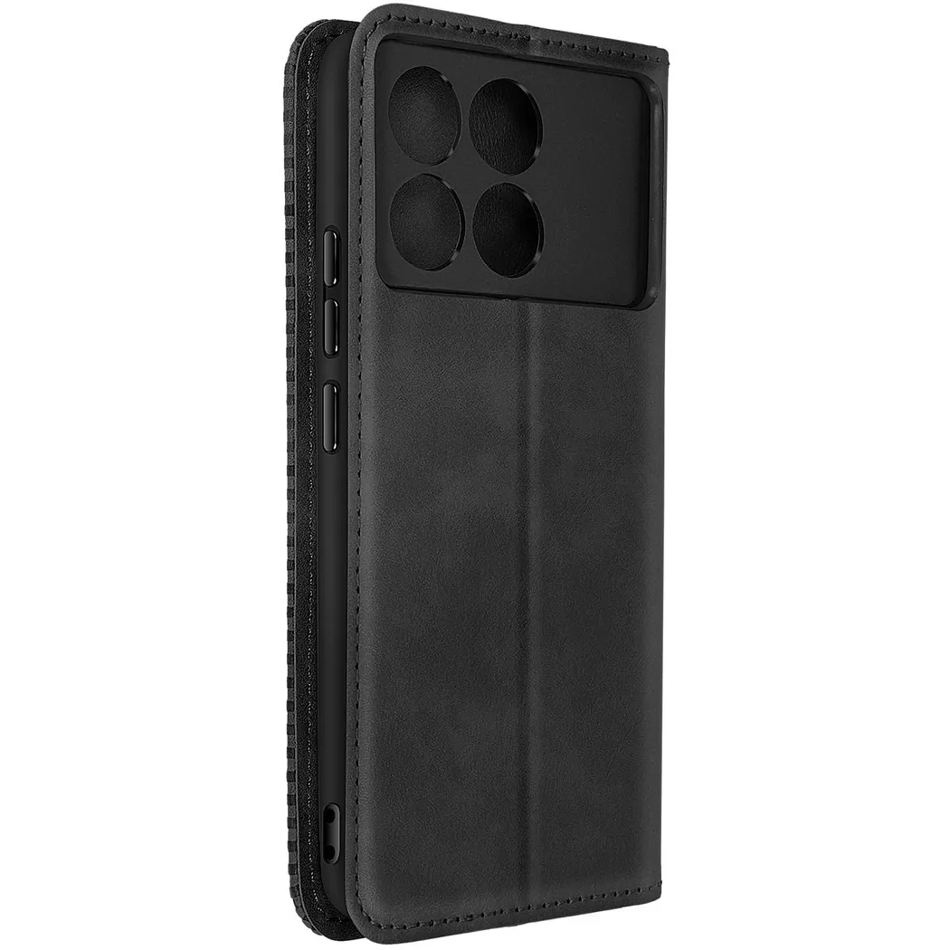 Avizar - Xiaomi Poco X6 Pro Klappetui Schwarz