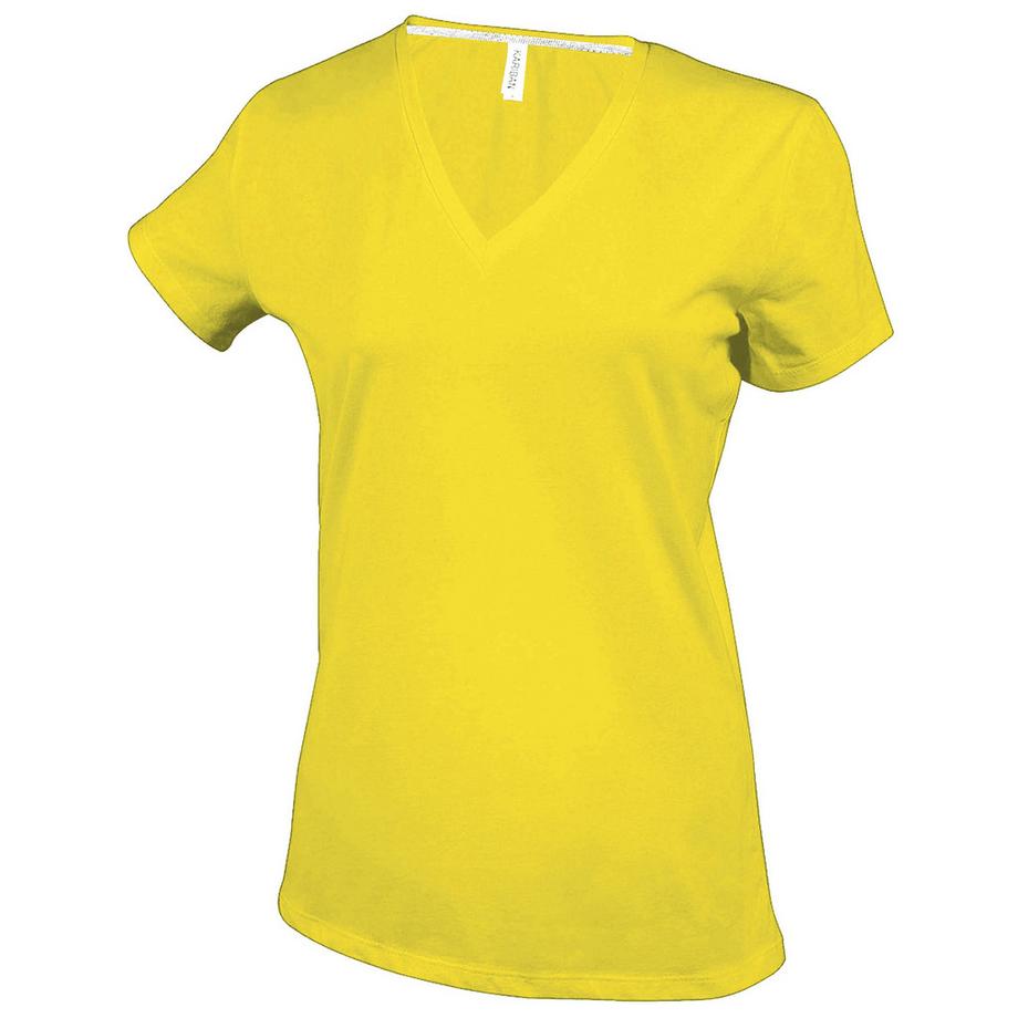 T-ShirtÀ Manches Courtes Et Col En V