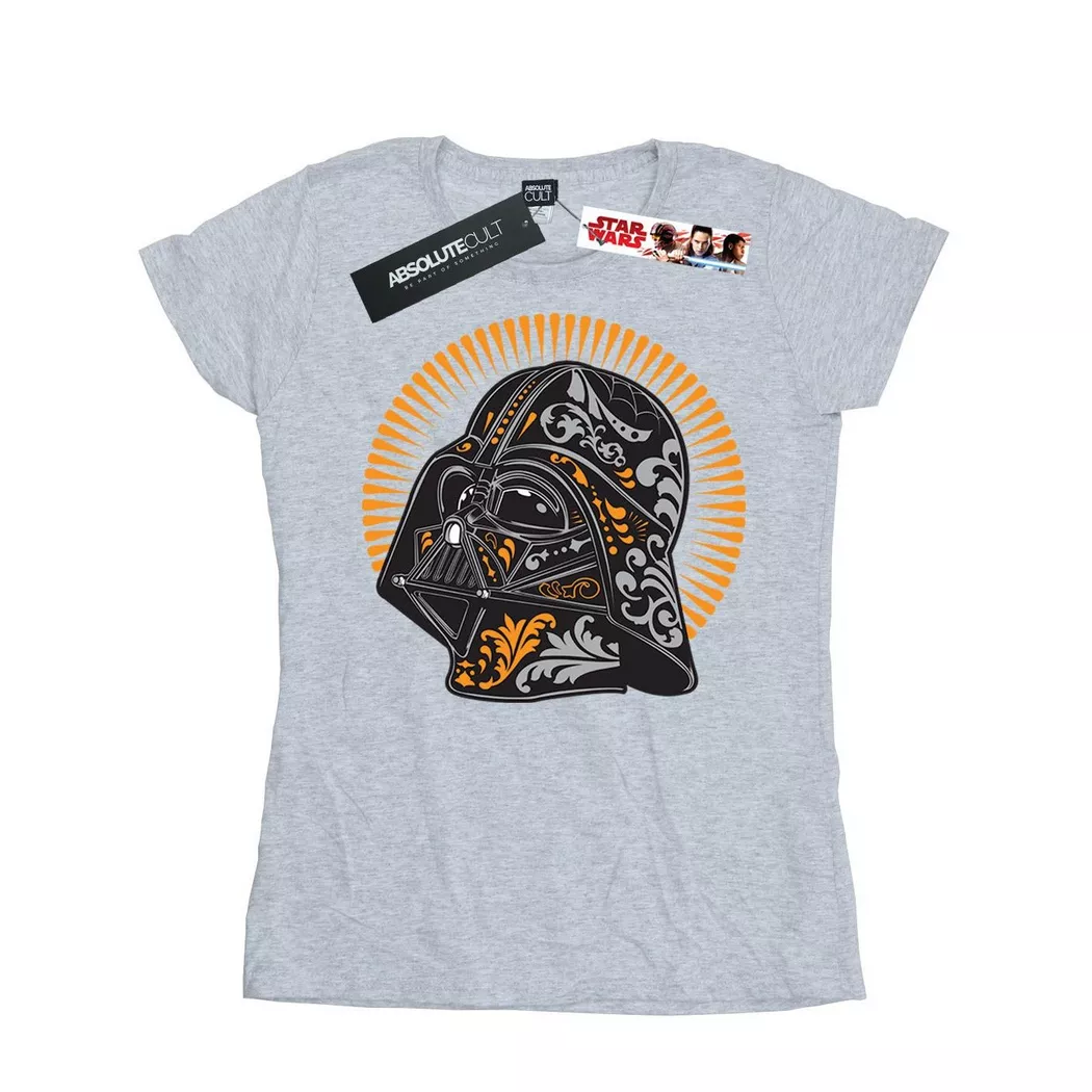 STAR WARS - Dia De Los Muertos TShirt, für Damen, Grau, Größe L