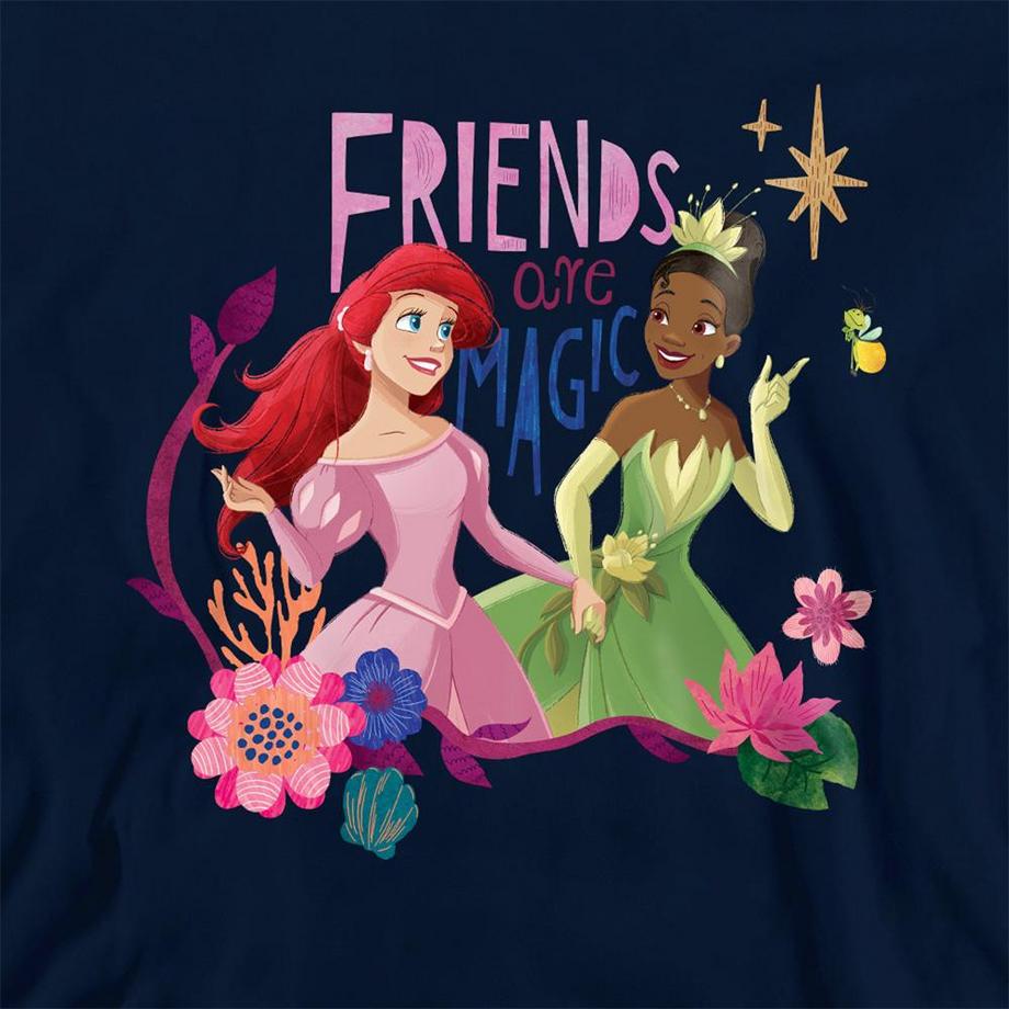 Disney PRINCESS  Friends Are Magic Kapuzenpullover, Meliert 