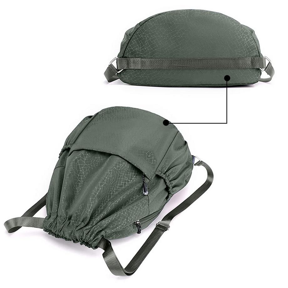 Only-bags.store Sac de sport à cordon avec poche avant  