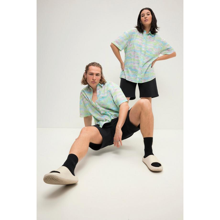 Studio Untold Camicia Hawaiana Oversized Stampa Allover  