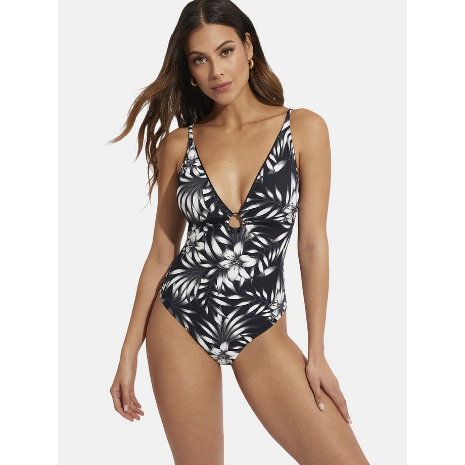 Einteiliger Badeanzug mit vorgeformtem Dreieck Honolulu