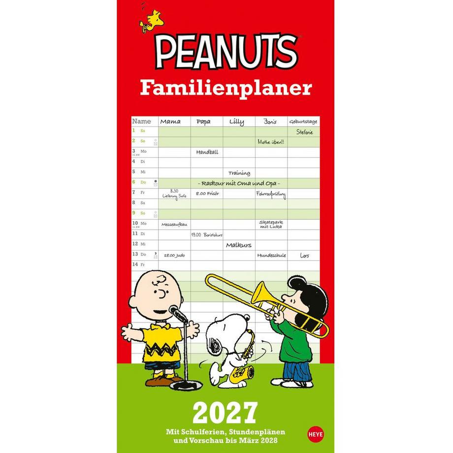 Familienplaner Peanuts