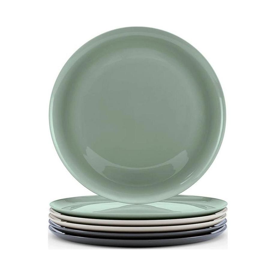 GOURMETmaxx Assiettes à dîner, lot de 6  