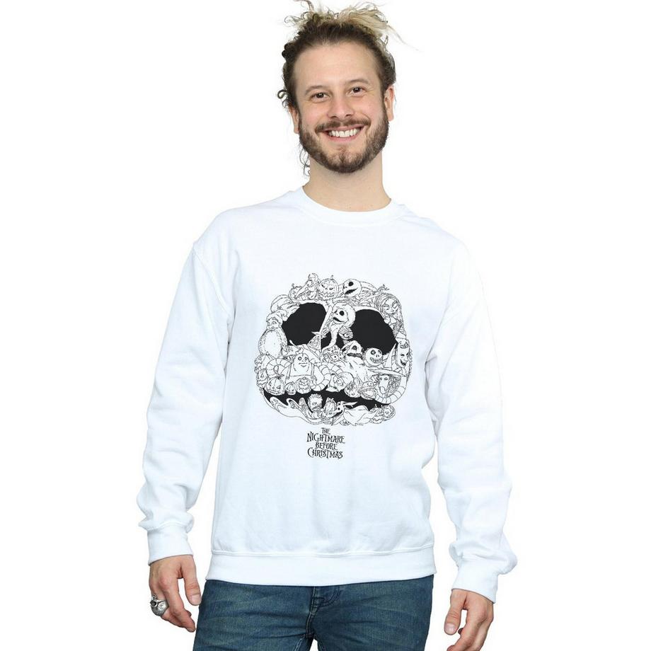 Disney Nightmare Before Christmas Jack-O-Lanterns Sweatshirt  