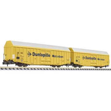 N 2er Güterwagen Dunlopillo der DB