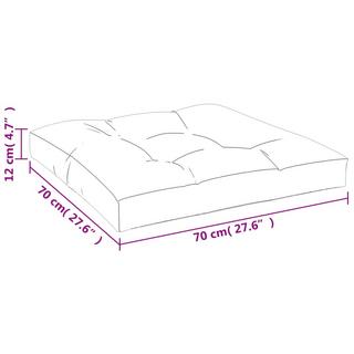 VidaXL Coussin de palette tissu  