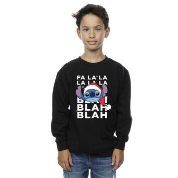 Lilo And Stitch Christmas Blah Blah Blah Sweatshirt