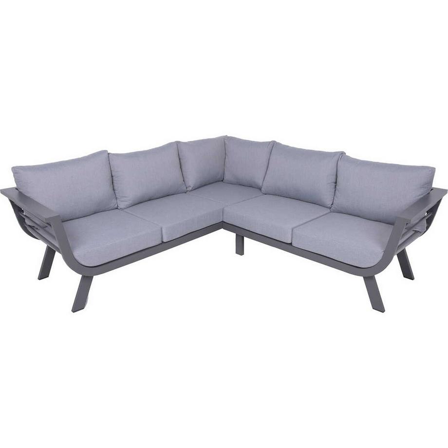 mutoni Salotto da giardino Aurelia grigio  