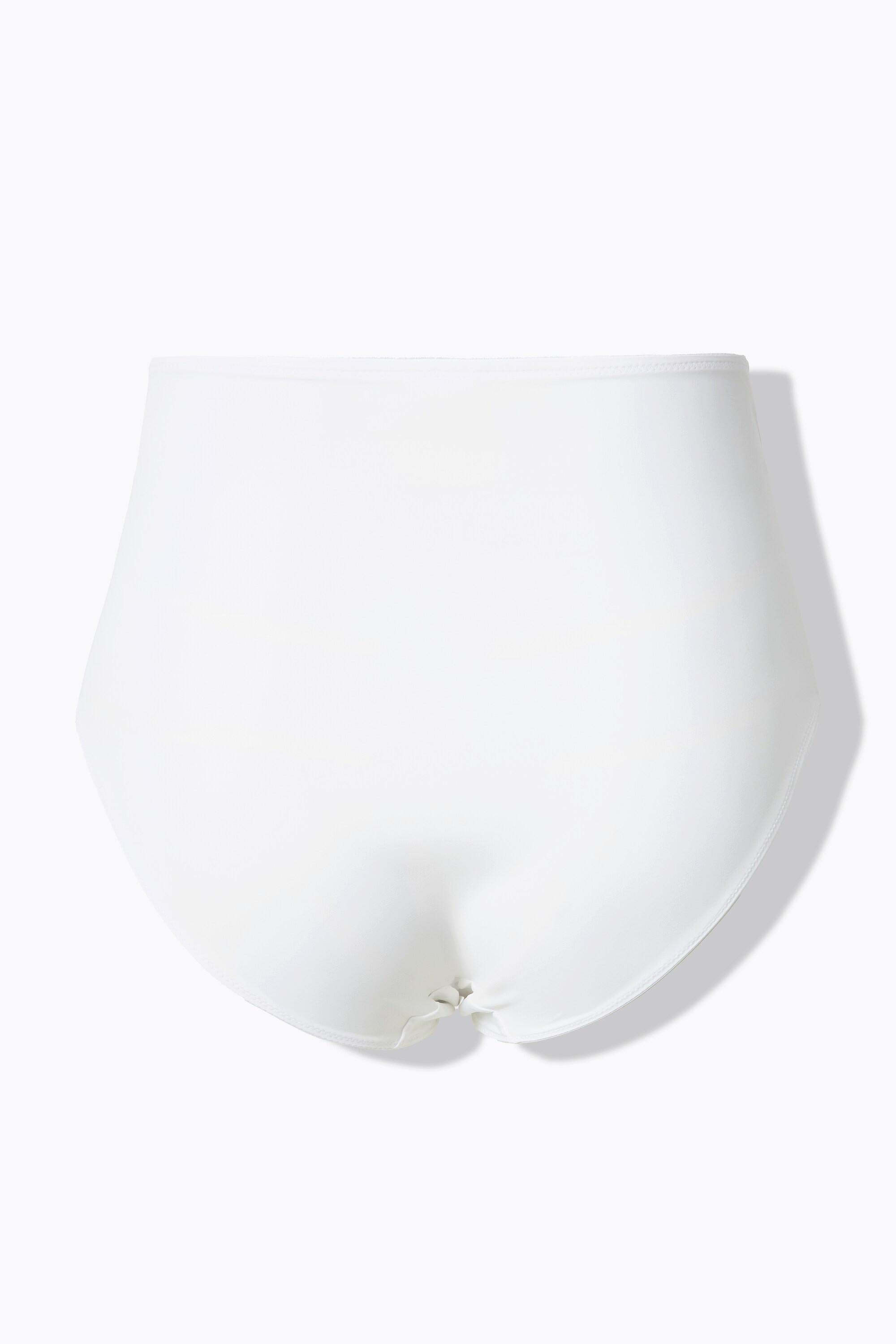 Ulla Popken Slip Modellante Vita Alta Inserto Pizzo  