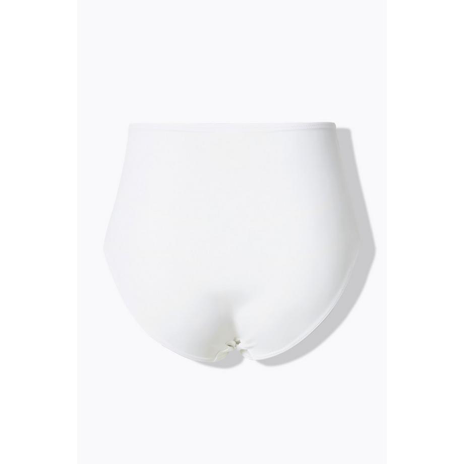 Ulla Popken Slip Modellante Vita Alta Inserto Pizzo  