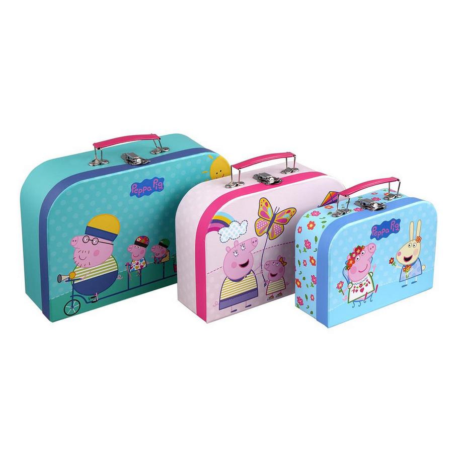 Peppa Pig  Peppa Pig Koffer 3-tlg. Set sortiert 