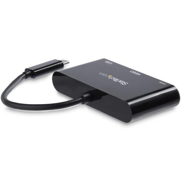 STARTECH.COM  Adaptateur multifonction USB-C vers VGA avec port USB-A et Power Delivery 