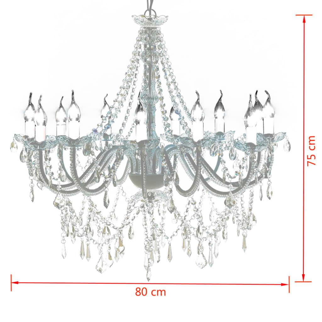 VidaXL lampadario Metallo  