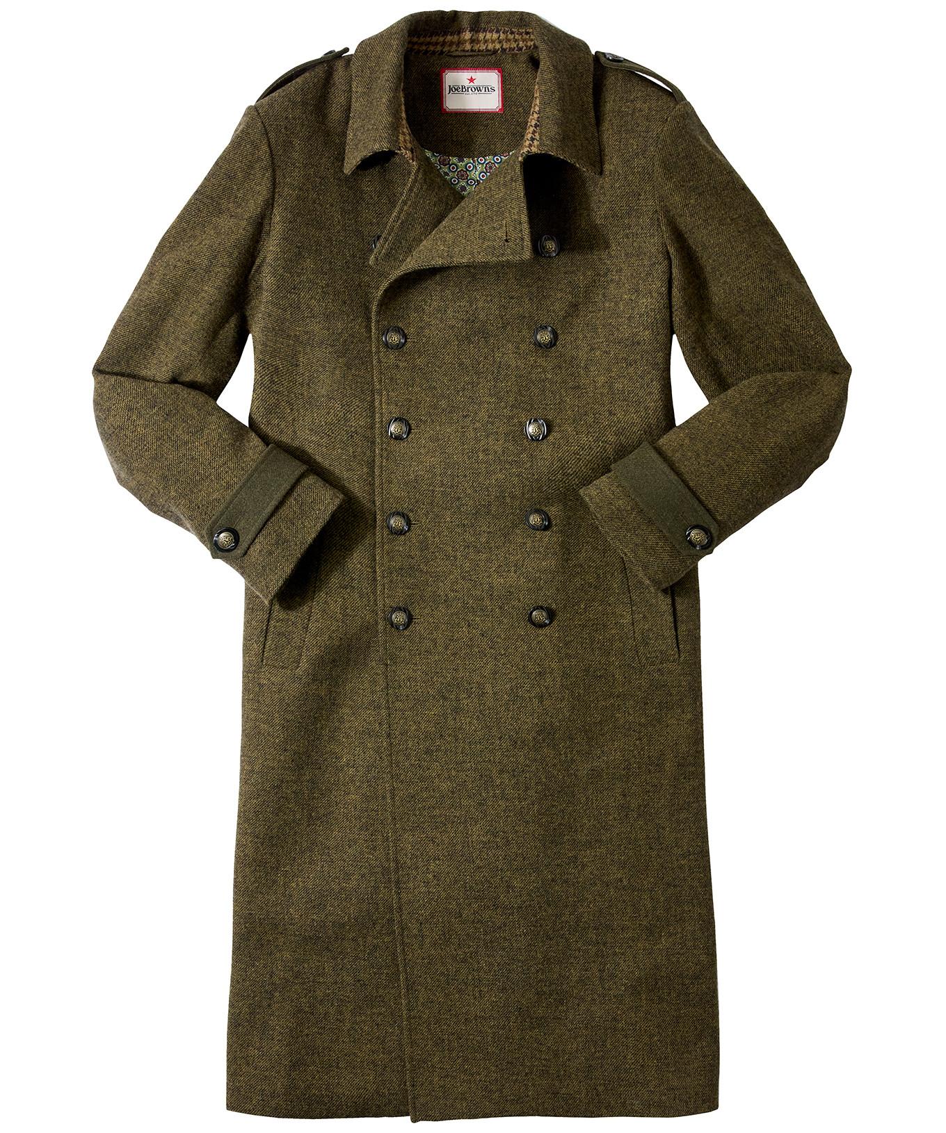 Joe Browns Cappotto doppiopetto con spalline e fodera a contrasto  