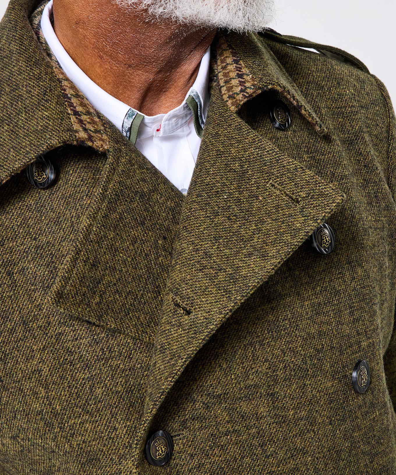 Joe Browns Cappotto doppiopetto con spalline e fodera a contrasto  