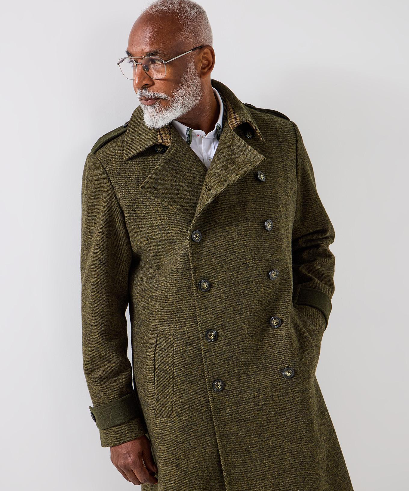 Joe Browns Cappotto doppiopetto con spalline e fodera a contrasto  