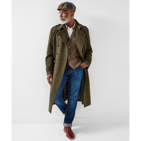 Joe Browns Cappotto doppiopetto con spalline e fodera a contrasto  