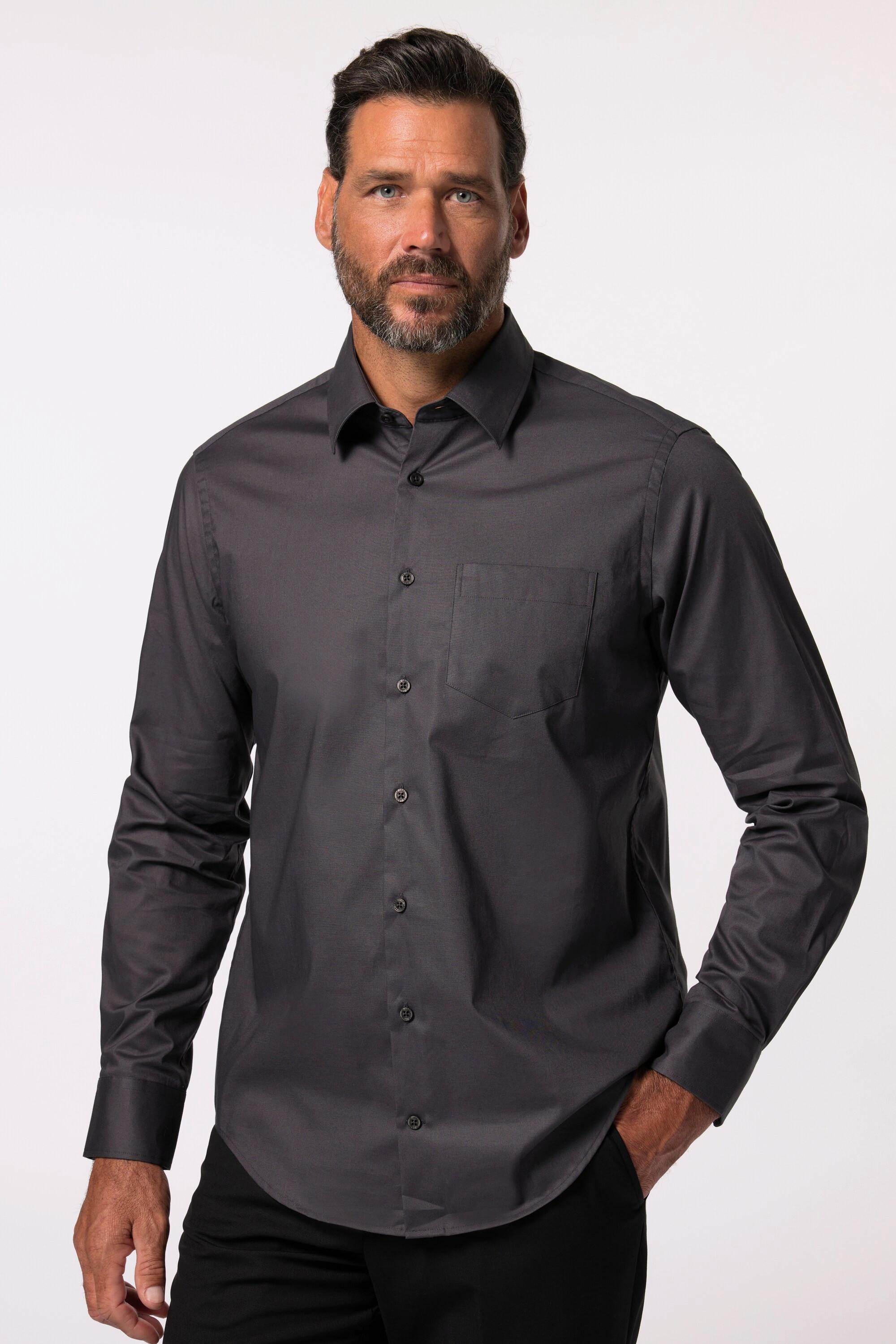 JP1880  Camicia basic dalla vestibilità moderna con FLEXNAMIC® e colletto ad apertura inglese 