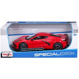 Maisto  1:18 Chevrolet Corvette Stingray Coupe 2020 Rot 