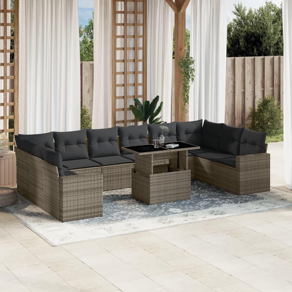 VidaXL Garten sofagarnitur poly-rattan  