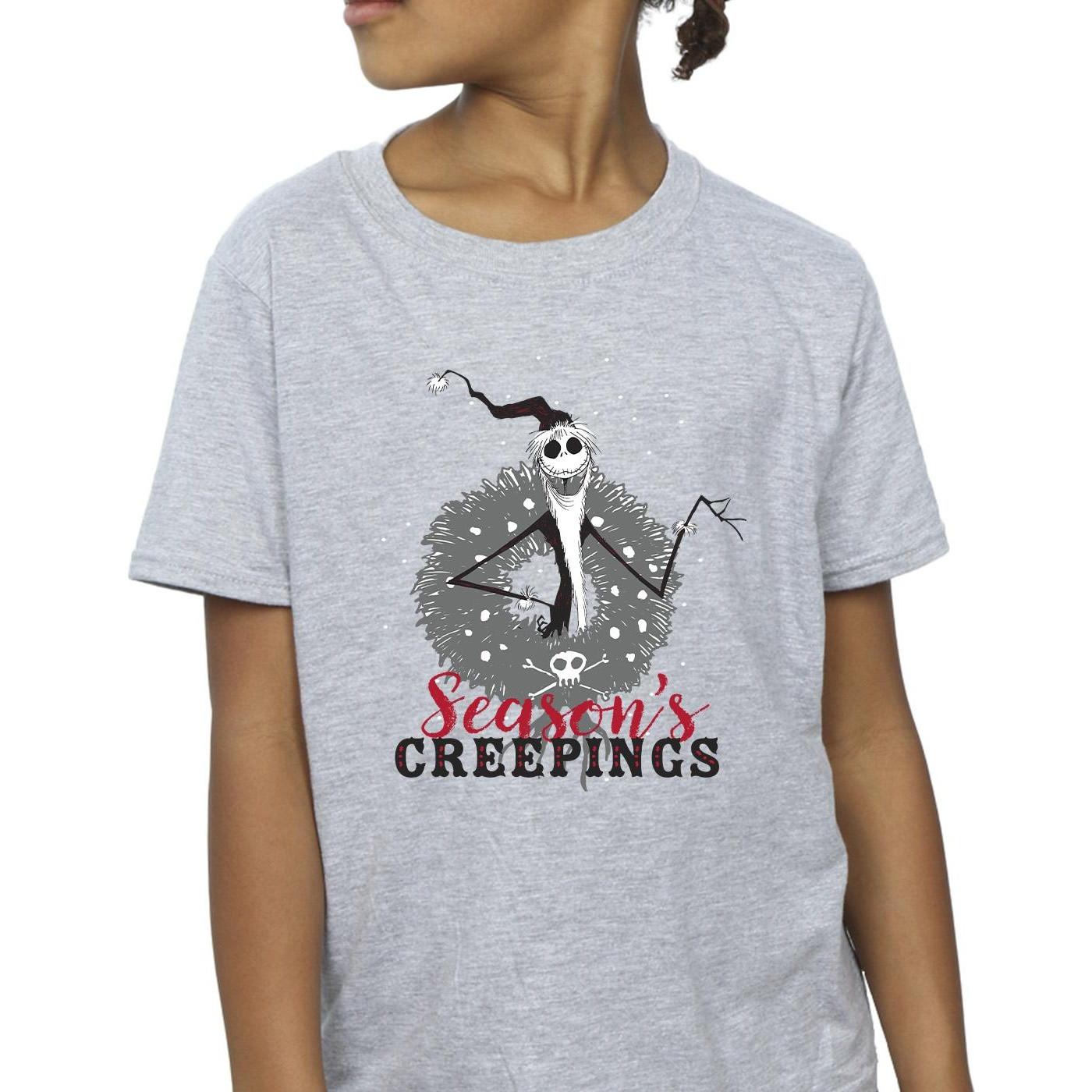 Disney  The Nightmare Before Christmas Seasons Creepings TShirt 