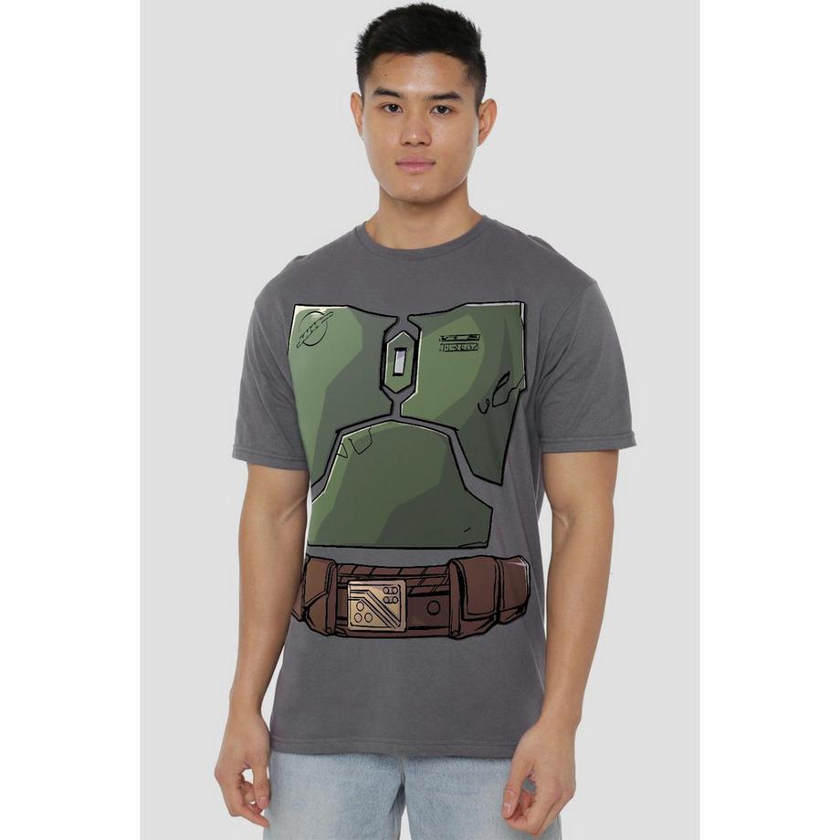STAR WARS Star Wars T-Shirt Imprimé Armure Boba Fett  
