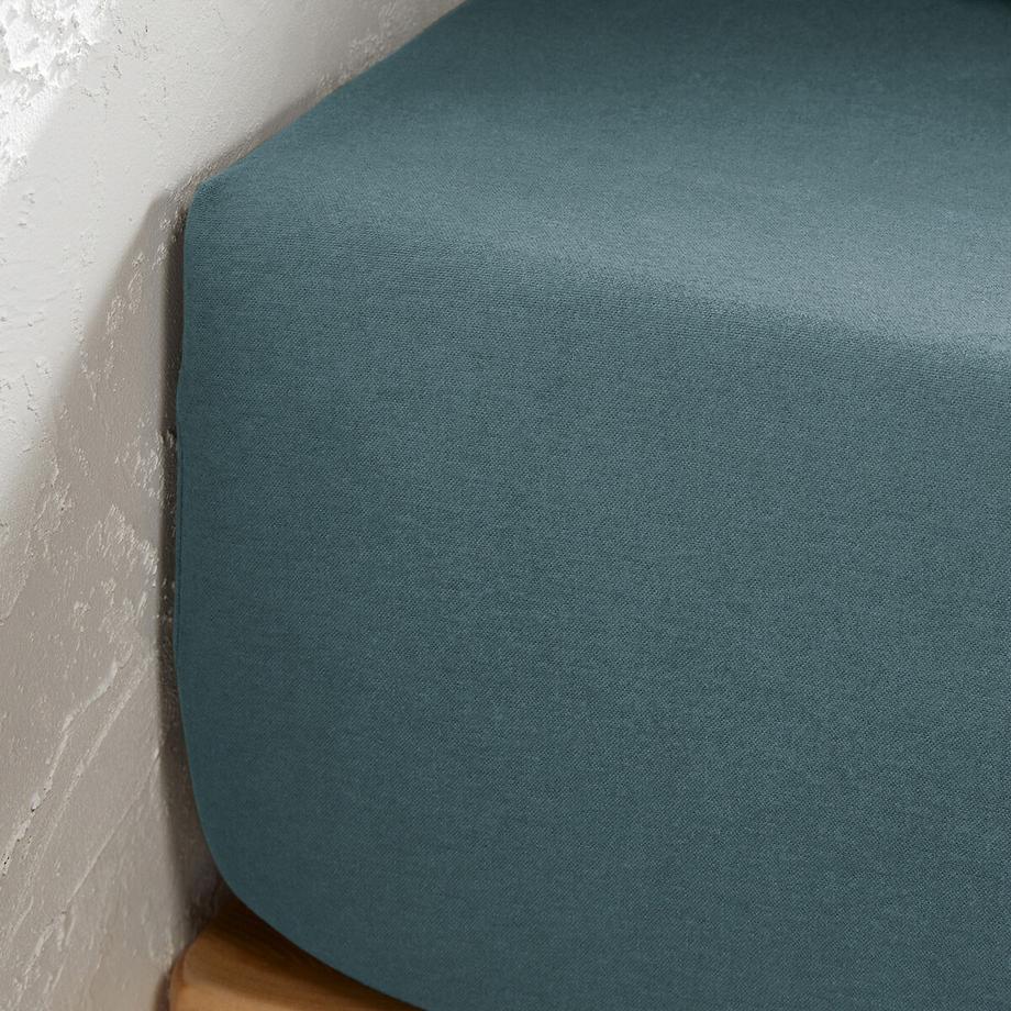 La Redoute Intérieurs Drap-housse Clara en flanelle de coton  