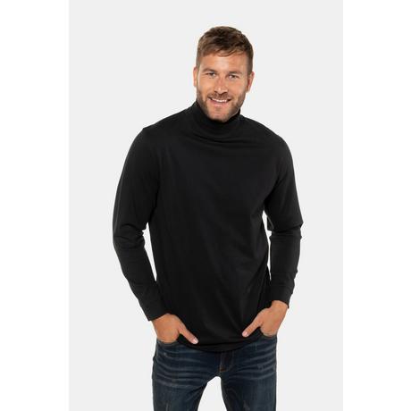 JP1880  T-shirt à col roulé Basic en jersey, manches longues 