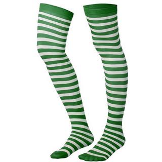 Tectake  Chaussettes montantes à rayures 