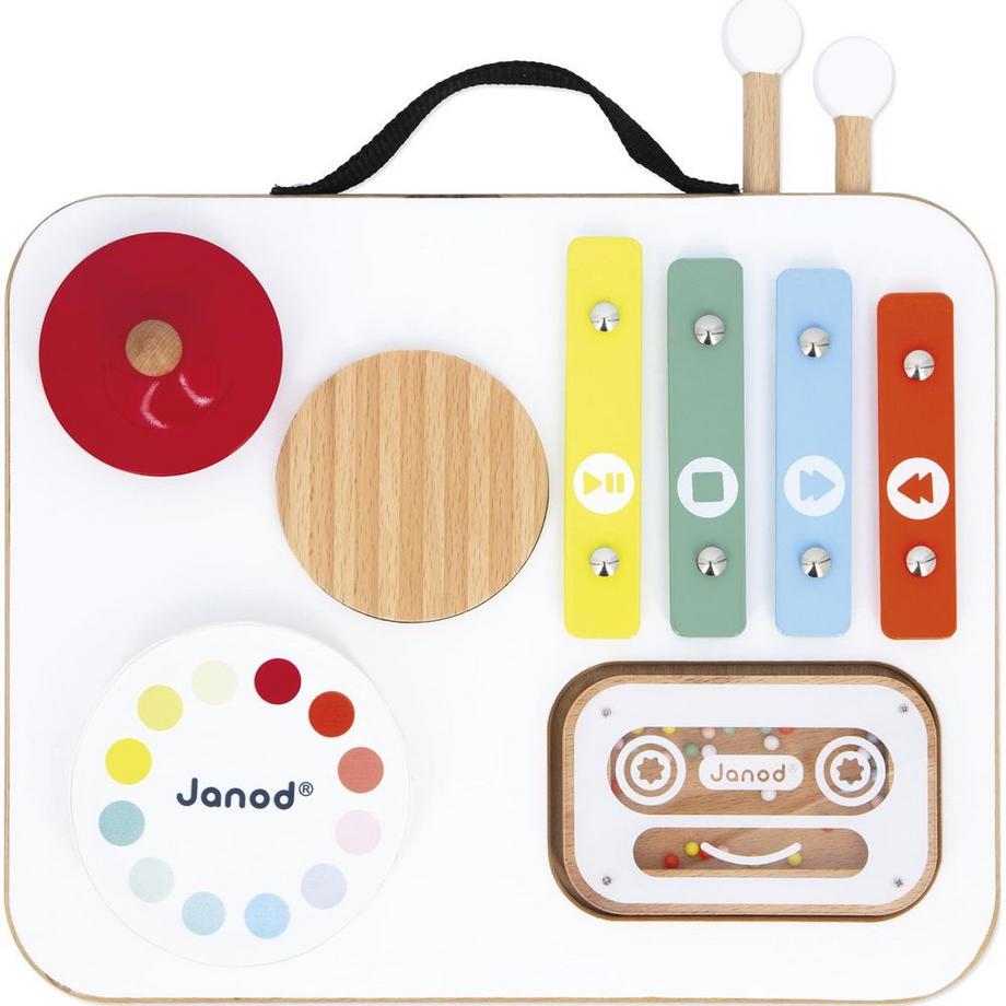 Janod  Table de musique  Confetti pour bébés 