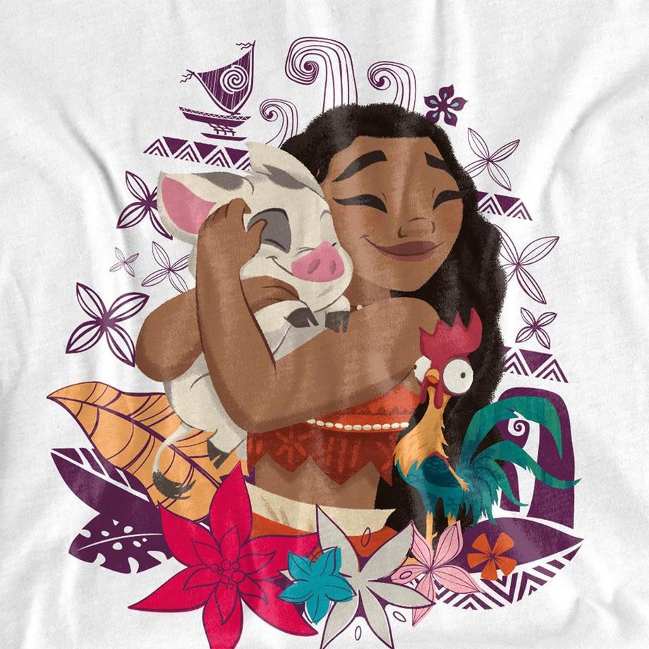 Disney Love T-Shirt Stampata Maniche Corte  
