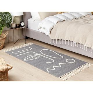 Beliani Tapis d'extérieur en Polyester Boho YAVU  